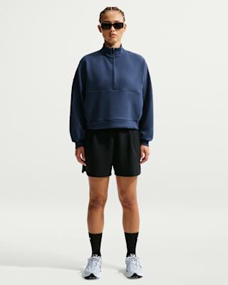 Nike 24.7 ImpossiblySoft Women's Dri-FIT Oversized 1/2-Zip Top
